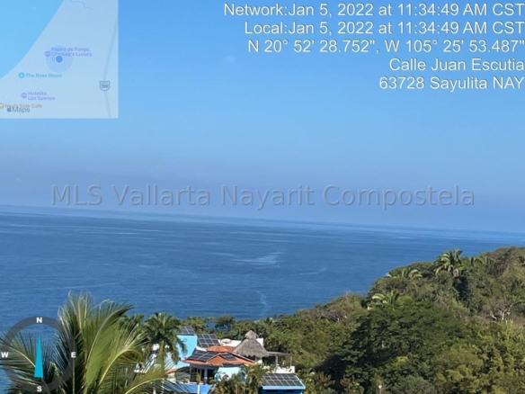 “Prime real estate lot in north Sayulita neighborhood”