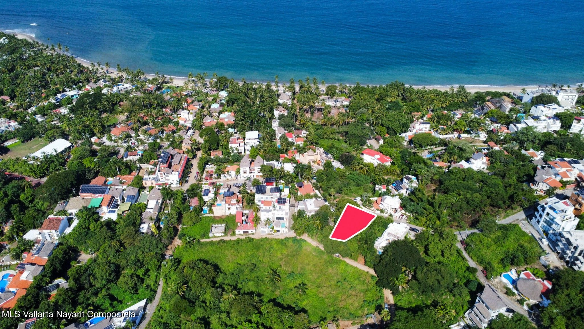 Lot Palmeritas Sayulita-AerialView