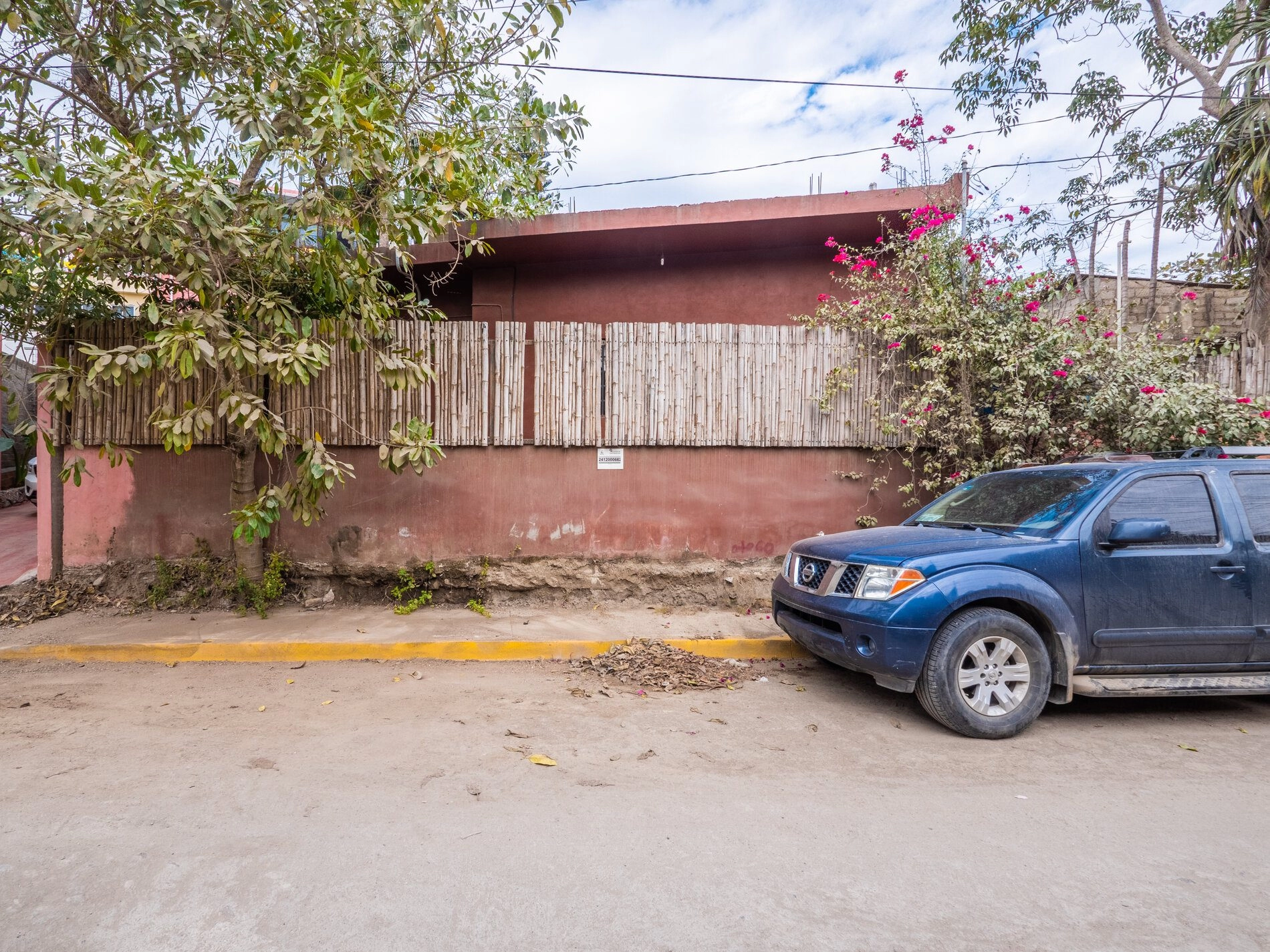 Front view of Casa Camacho Sayulita in the Avestruces neighborhood