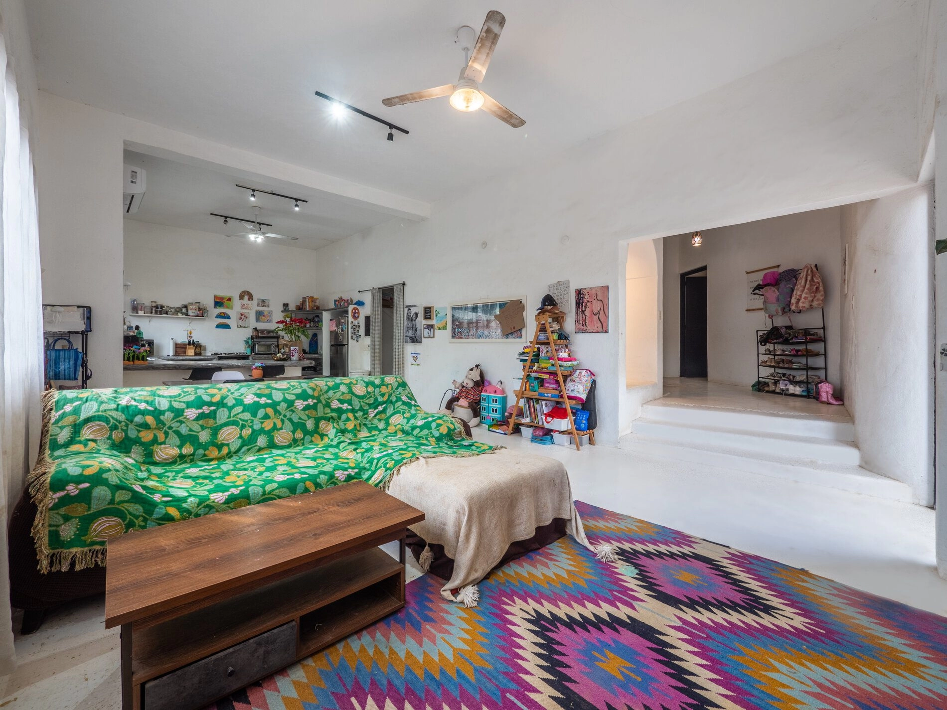 Casa Camacho Sayulita interior showing spacious common area