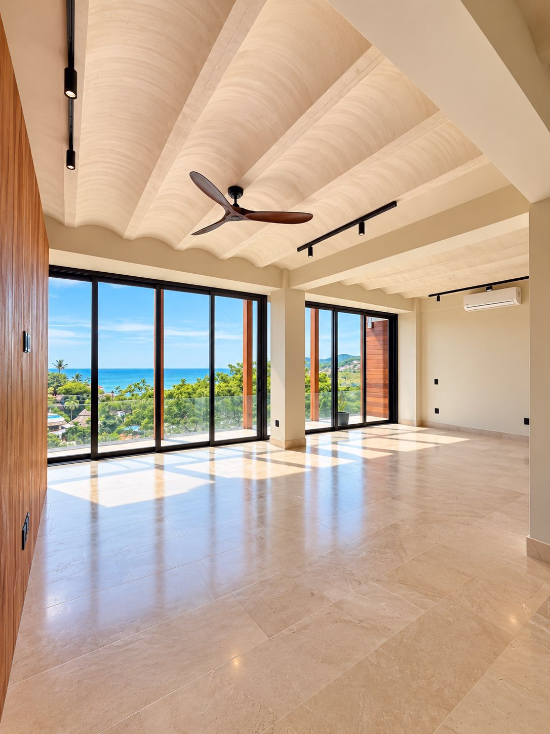 Casa Manta, a new luxury residential development in Sayulita, Mexico, featuring modern architecture, private terraces, ocean views, and contemporary coastal design.