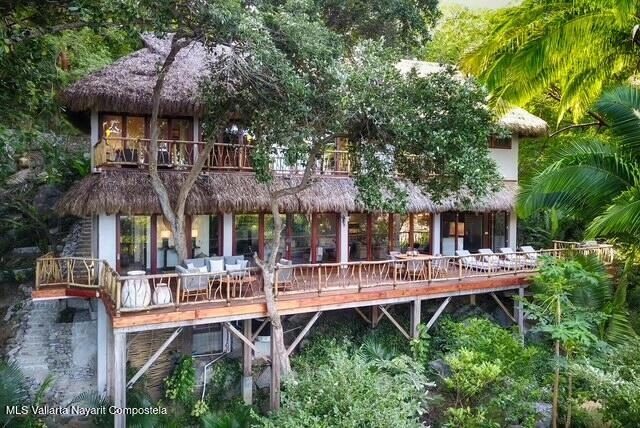 Casa Las Hijas Sayulita luxury oceanview villa exterior
