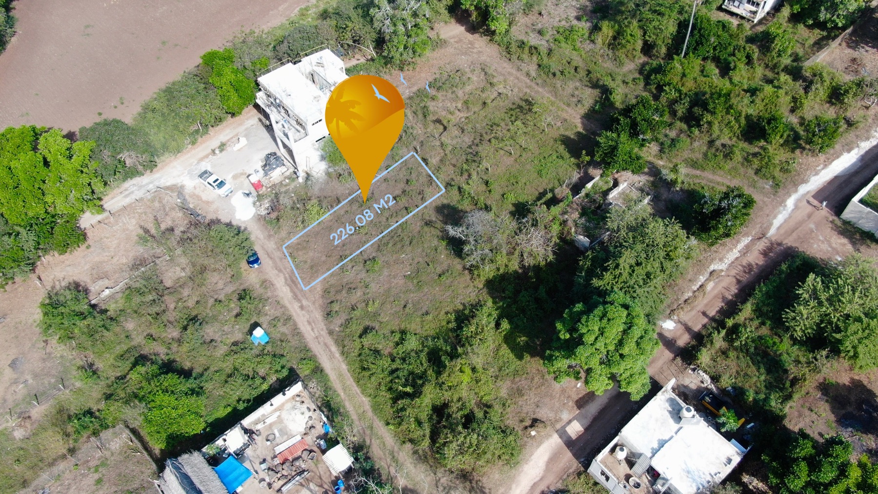 Investment opportunity in Lo De Marcos featuring a peaceful lot near the beach in Riviera Nayarit.