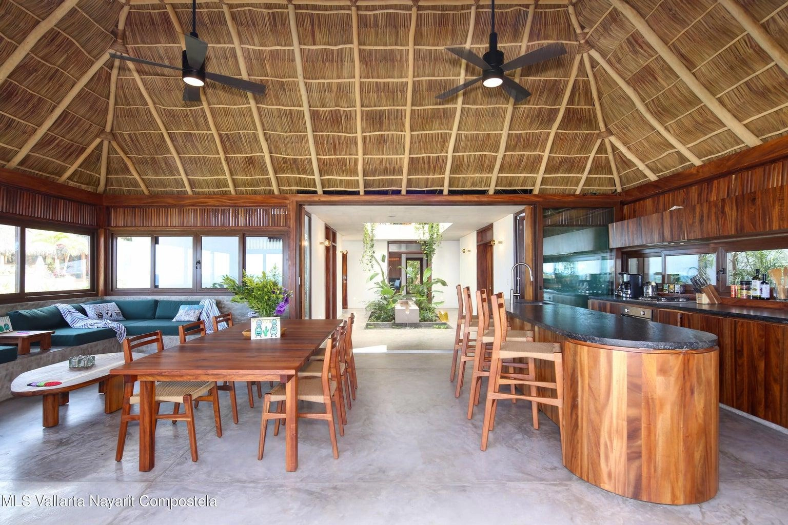 Casa Mirlo 16 Casa Mirlo is an exceptional Sayulita beachfront home for sale and one of the few true beachfront properties available in Sayulita. Offering unmatched location and privacy, this recently renovated three-bedroom residence sits just steps from the sand within the exclusive Las Gemelas complex, a boutique community of only six homes on the highly desirable north side of Sayulita. This rare Sayulita real estate opportunity features a modern chef’s kitchen, outdoor patio, cozy indoor terrace, interior fountain, lush gardens, and generous storage throughout. All three bedrooms include en suite bathrooms, providing comfort and privacy for both owners and guests. Located next to the pool and directly beachfront, Casa Mirlo offers immediate access to the ocean while remaining just a five-minute walk to the town center, restaurants, and main beach. As one of the limited beachfront homes in Sayulita, this property represents a unique opportunity for buyers seeking a Sayulita beachfront property, whether for a private residence, vacation home, or high-performing investment in the growing Sayulita real estate market.