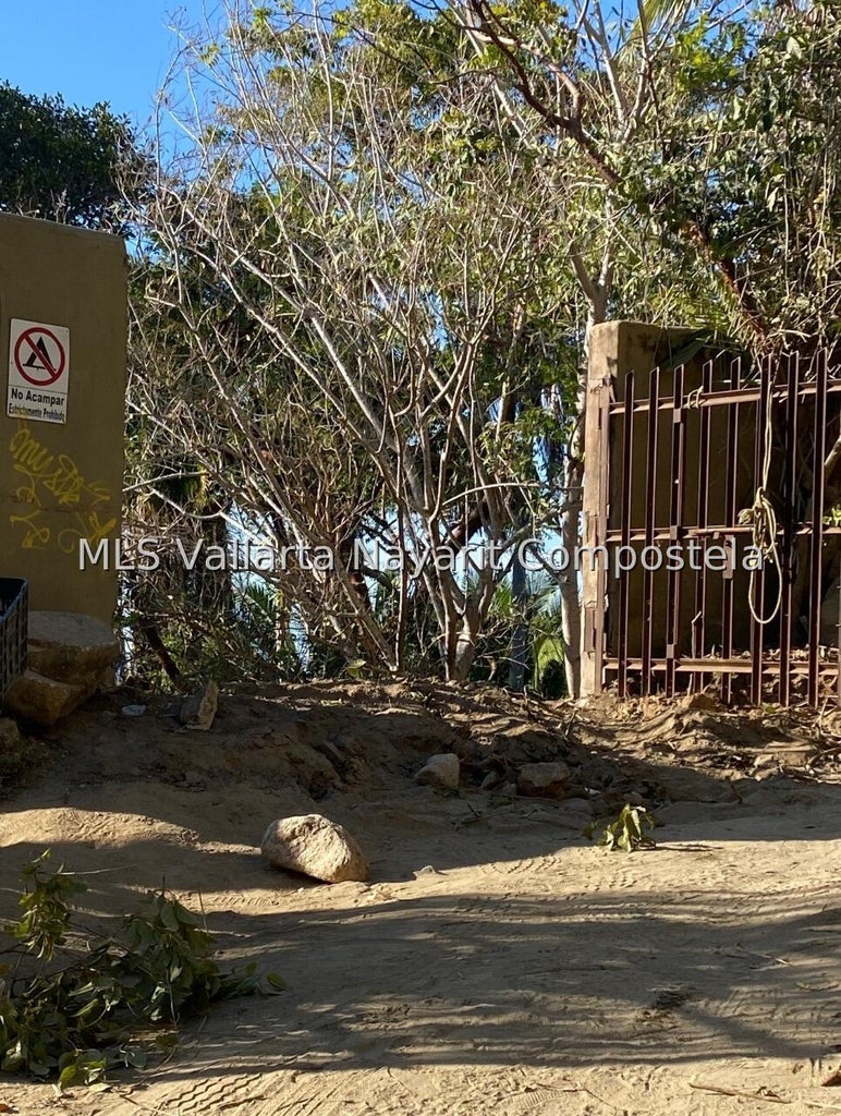 Beachfront land for sale in Playa Carricitos Sayulita with ocean views