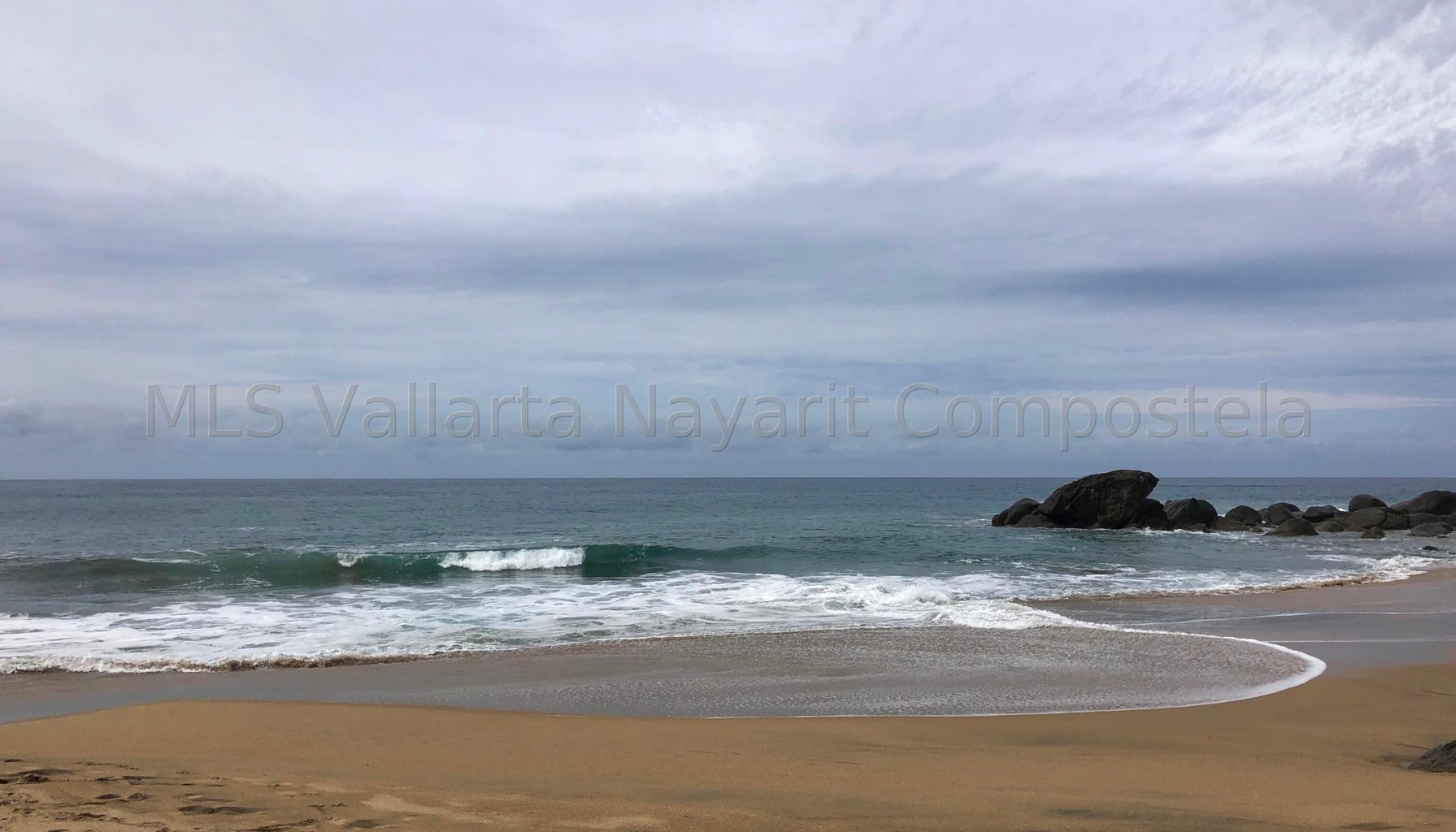 Beachfront land for sale in Playa Carricitos Sayulita with ocean views