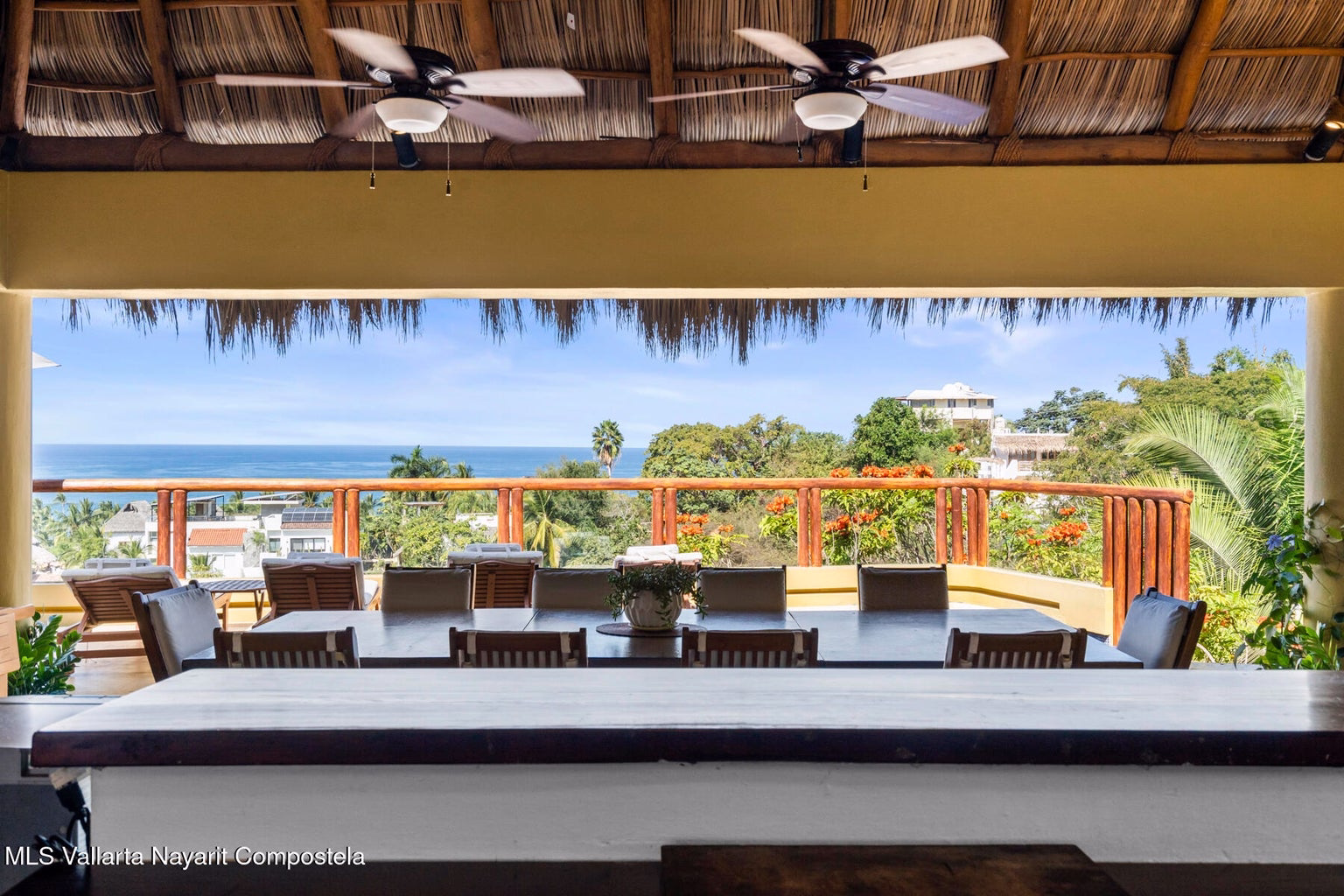 Casa Abuela 14 “Gourmet kitchen inside luxury Sayulita home for sale with open-concept design and modern finishes.