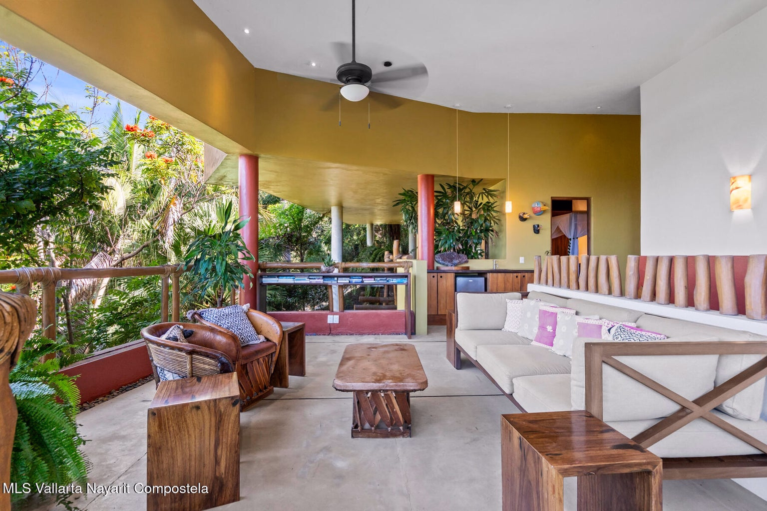 Casa Abuela 5 “Gourmet kitchen inside luxury Sayulita home for sale with open-concept design and modern finishes.