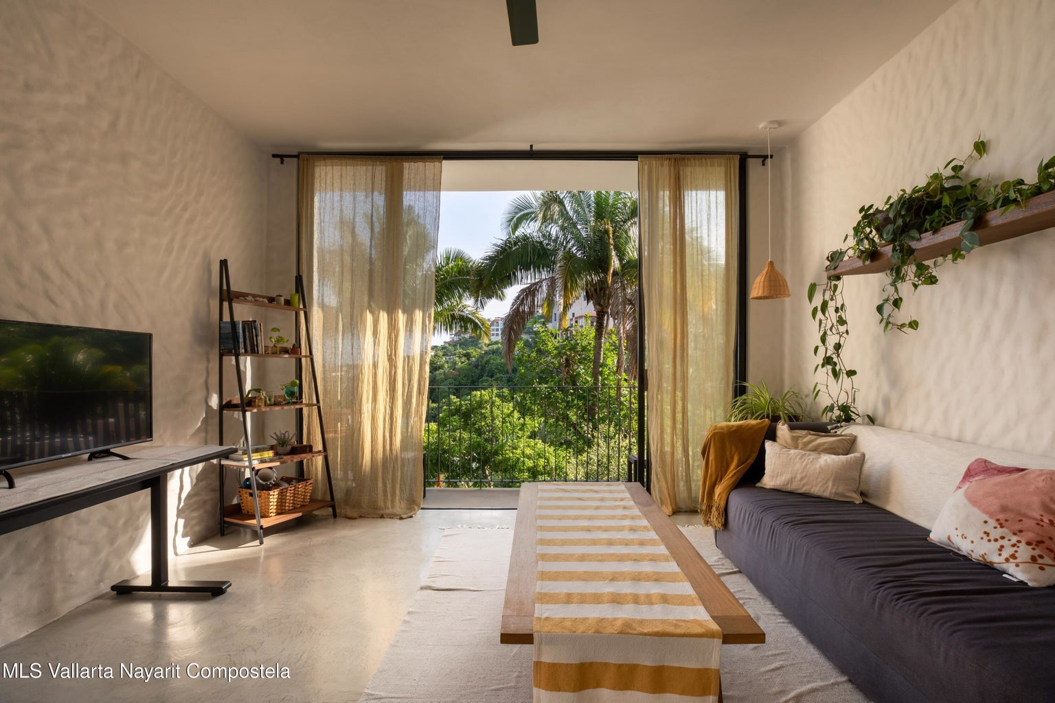 2 bedroom condo for sale in Sayulita Mexico with ocean views and palapa roof