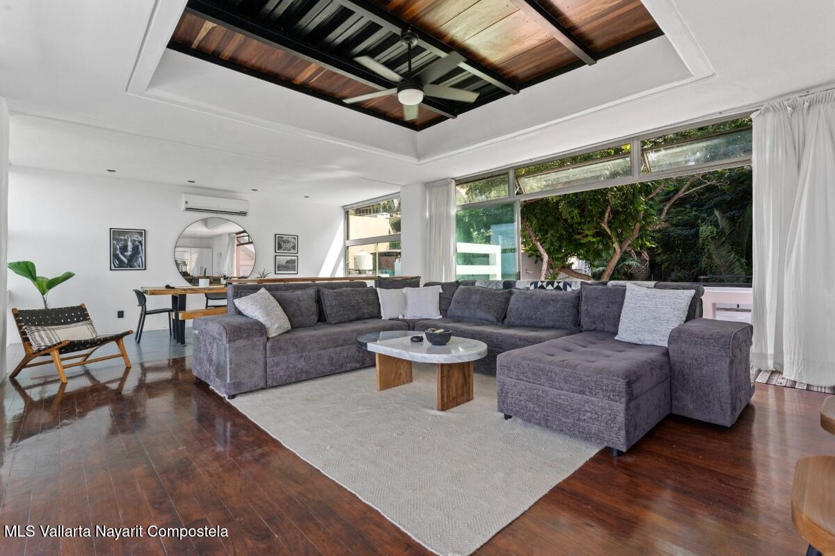 Modern luxury villa in Sayulita with panoramic Pacific Ocean views and contemporary concrete architecture.