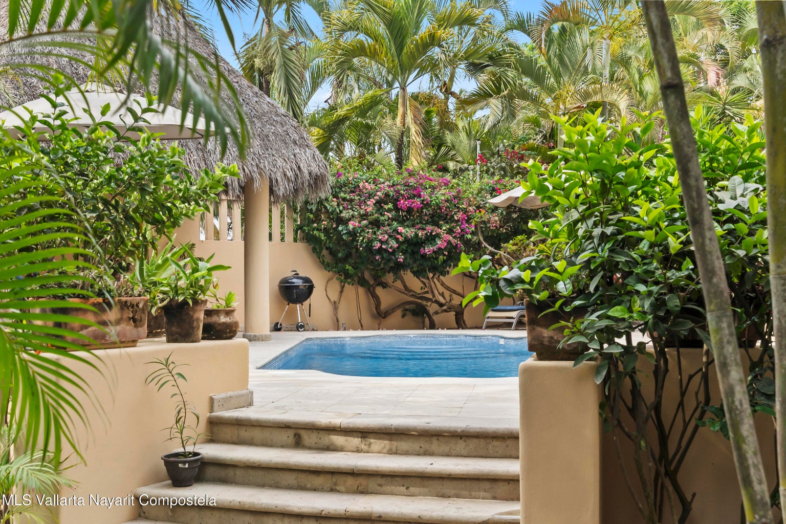 Luxury Mexican-style home with saltwater pool near the beach on Sayulita’s North Side