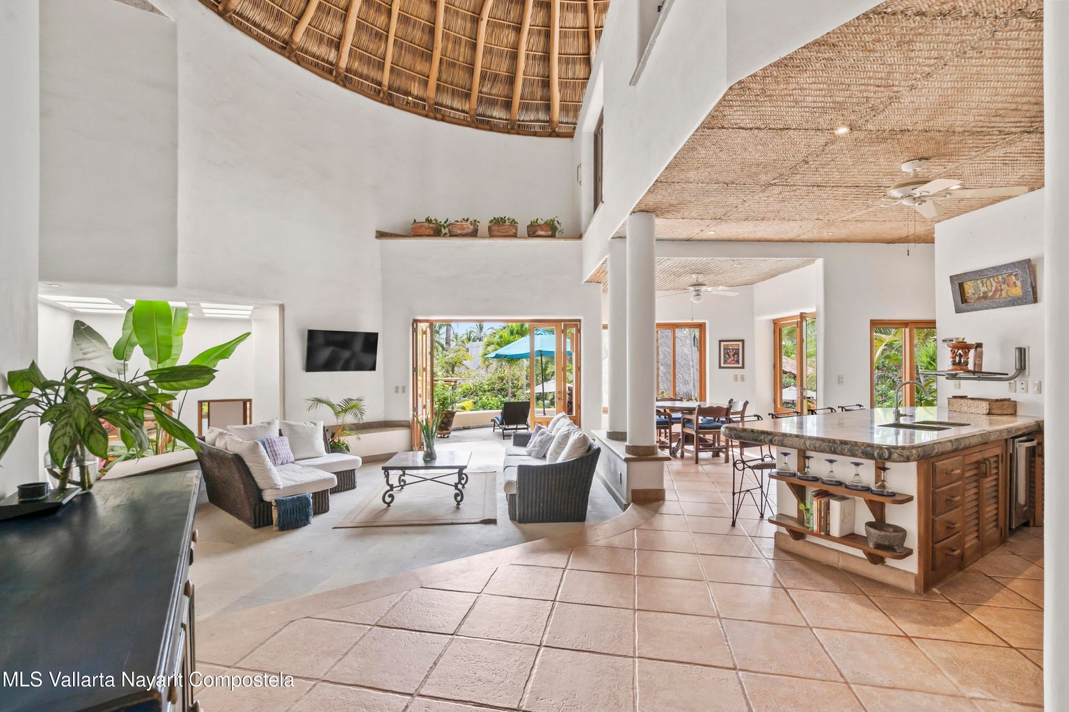 Luxury Mexican-style home with saltwater pool near the beach on Sayulita’s North Side