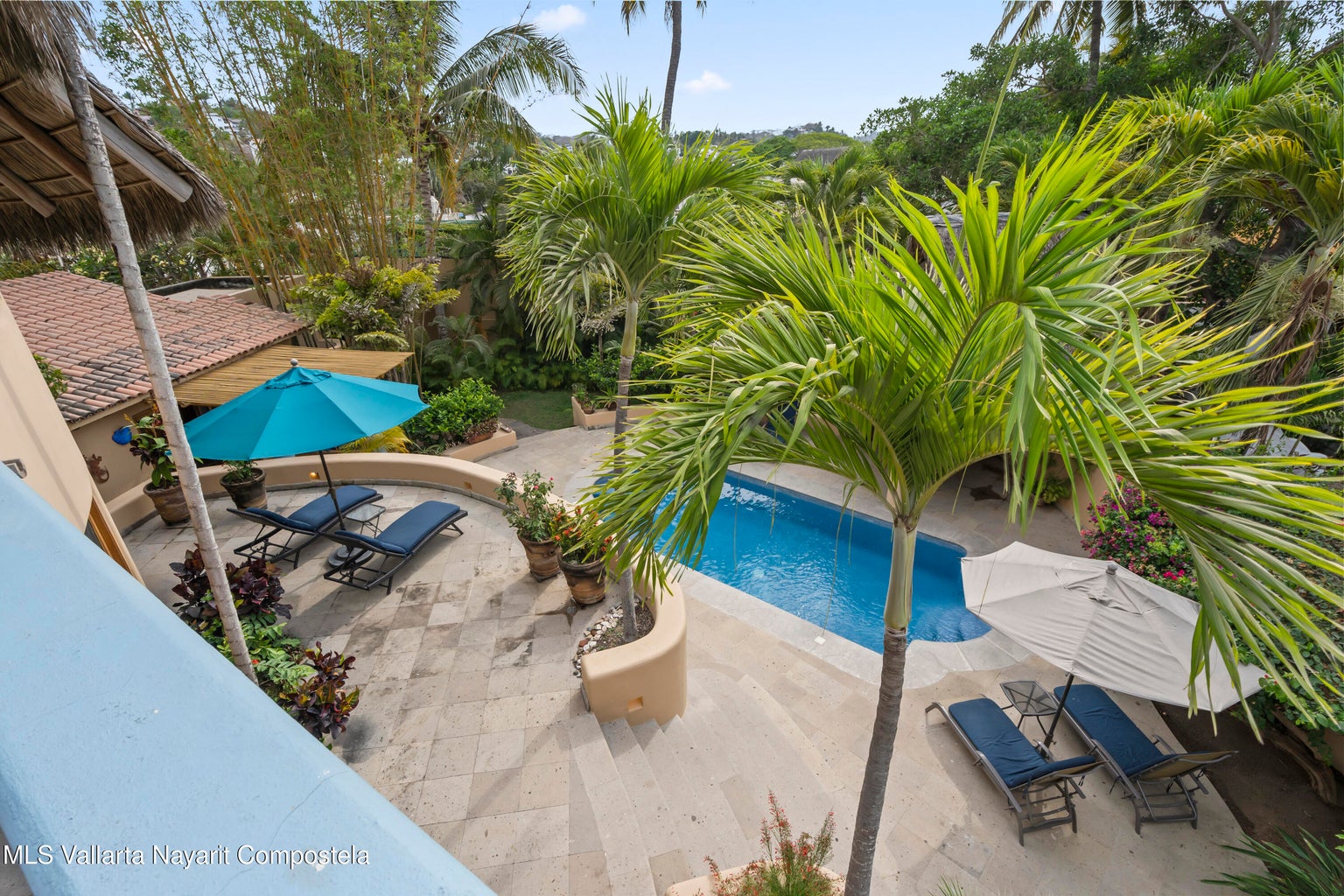 Luxury Mexican-style home with saltwater pool near the beach on Sayulita’s North Side