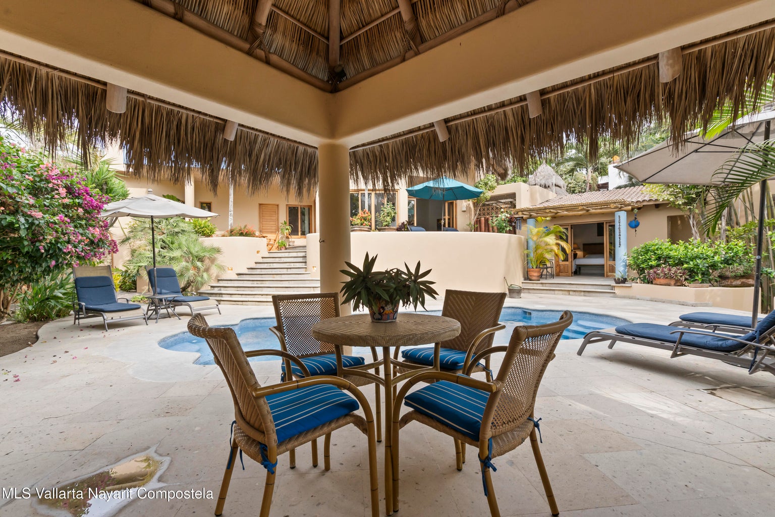 Luxury Mexican-style home with saltwater pool near the beach on Sayulita’s North Side