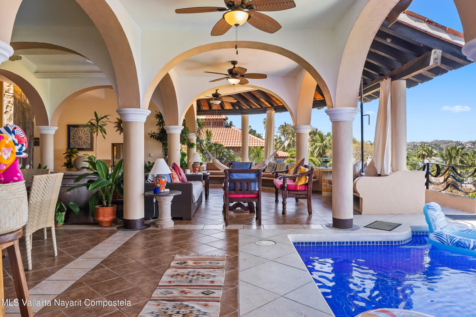 Sayulita Mexico real estate for sale with tropical gardens