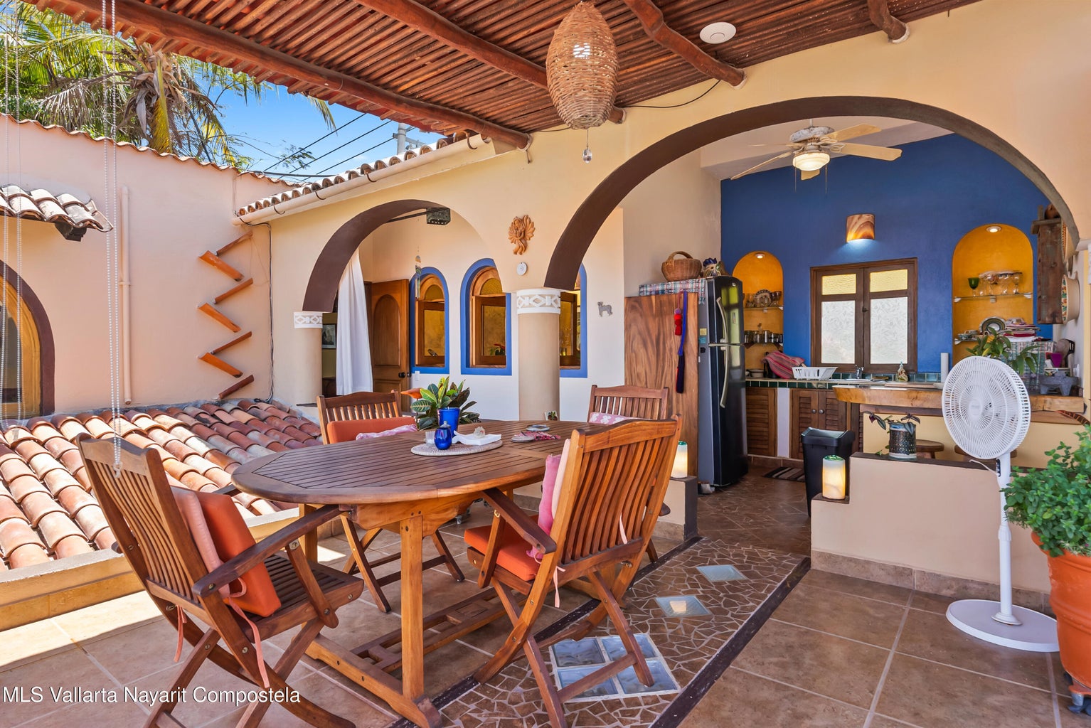 Sayulita Mexico real estate for sale with tropical gardens