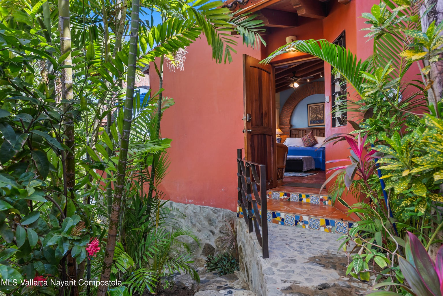 Sayulita Mexico real estate for sale with tropical gardens