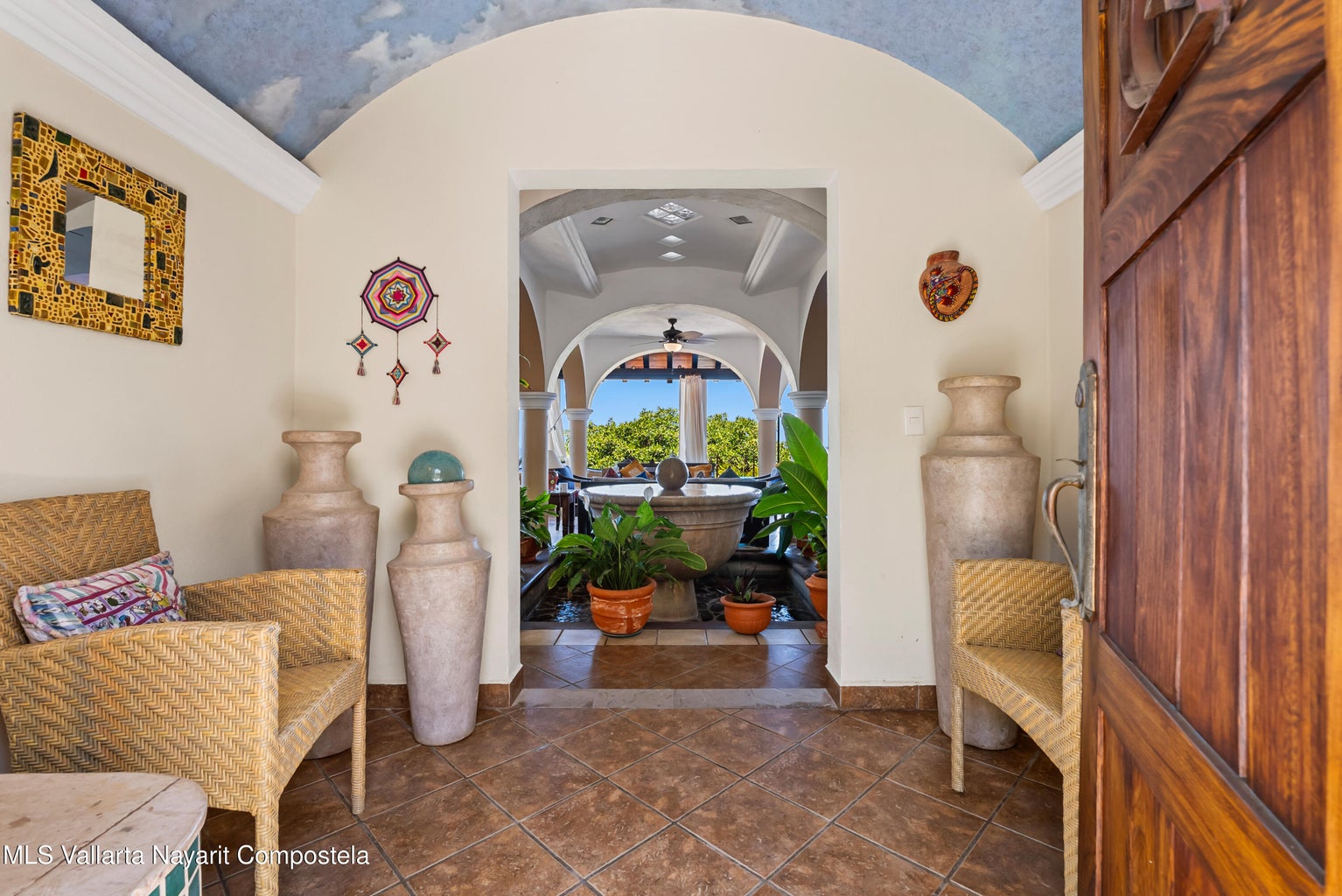 Sayulita Mexico real estate for sale with tropical gardens
