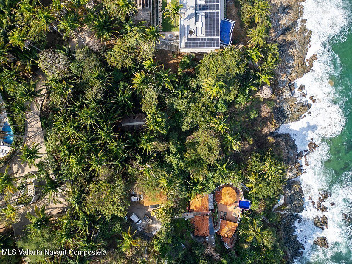 Oceanfront land for sale in San Pancho Riviera Nayarit with panoramic Pacific Ocean views