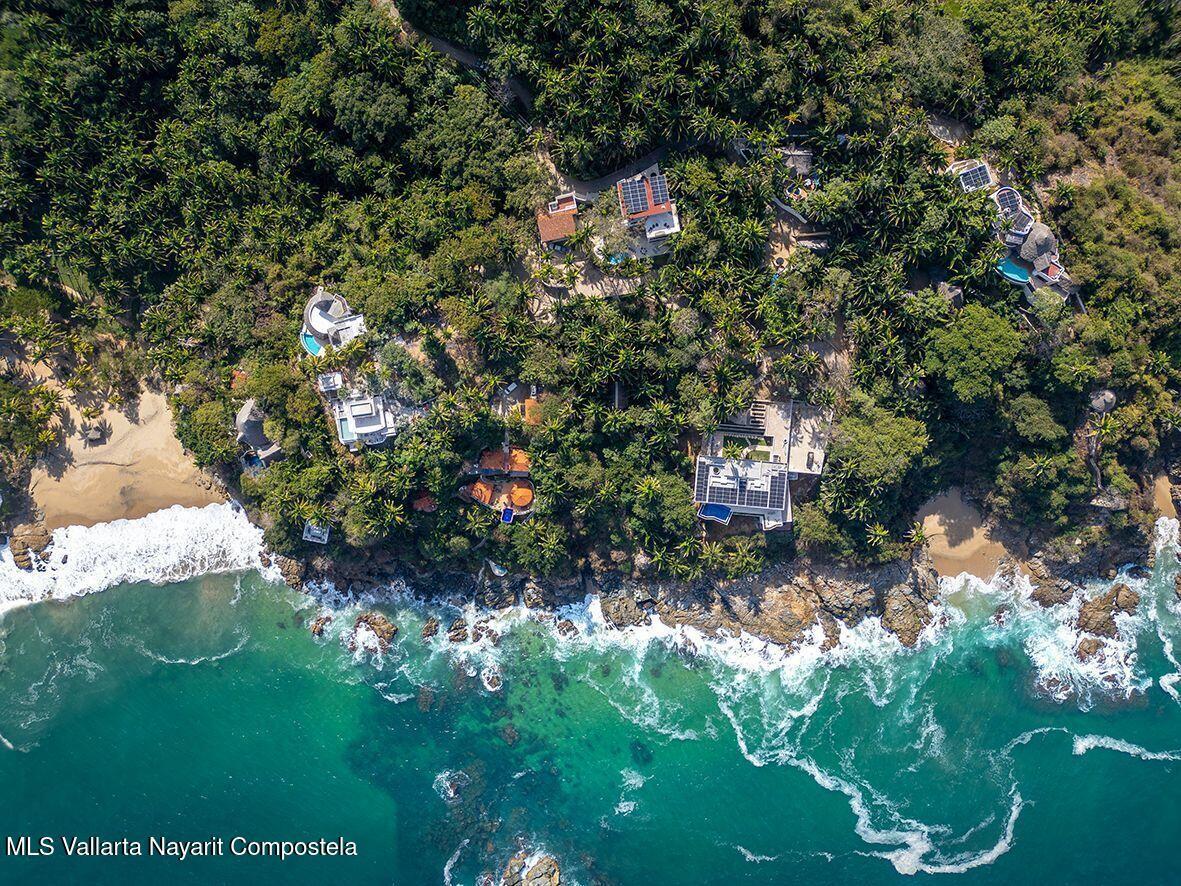 Oceanfront land for sale in San Pancho Riviera Nayarit with panoramic Pacific Ocean views