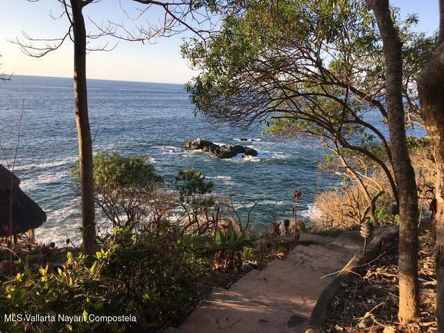 Oceanfront land for sale in San Pancho Riviera Nayarit with panoramic Pacific Ocean views