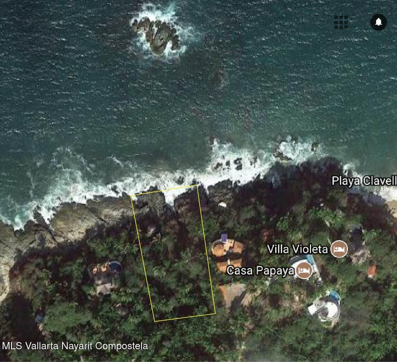 Oceanfront land for sale in San Pancho Riviera Nayarit with panoramic Pacific Ocean views