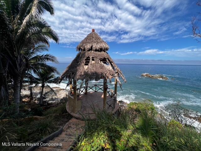 Oceanfront land for sale in San Pancho Riviera Nayarit with panoramic Pacific Ocean views