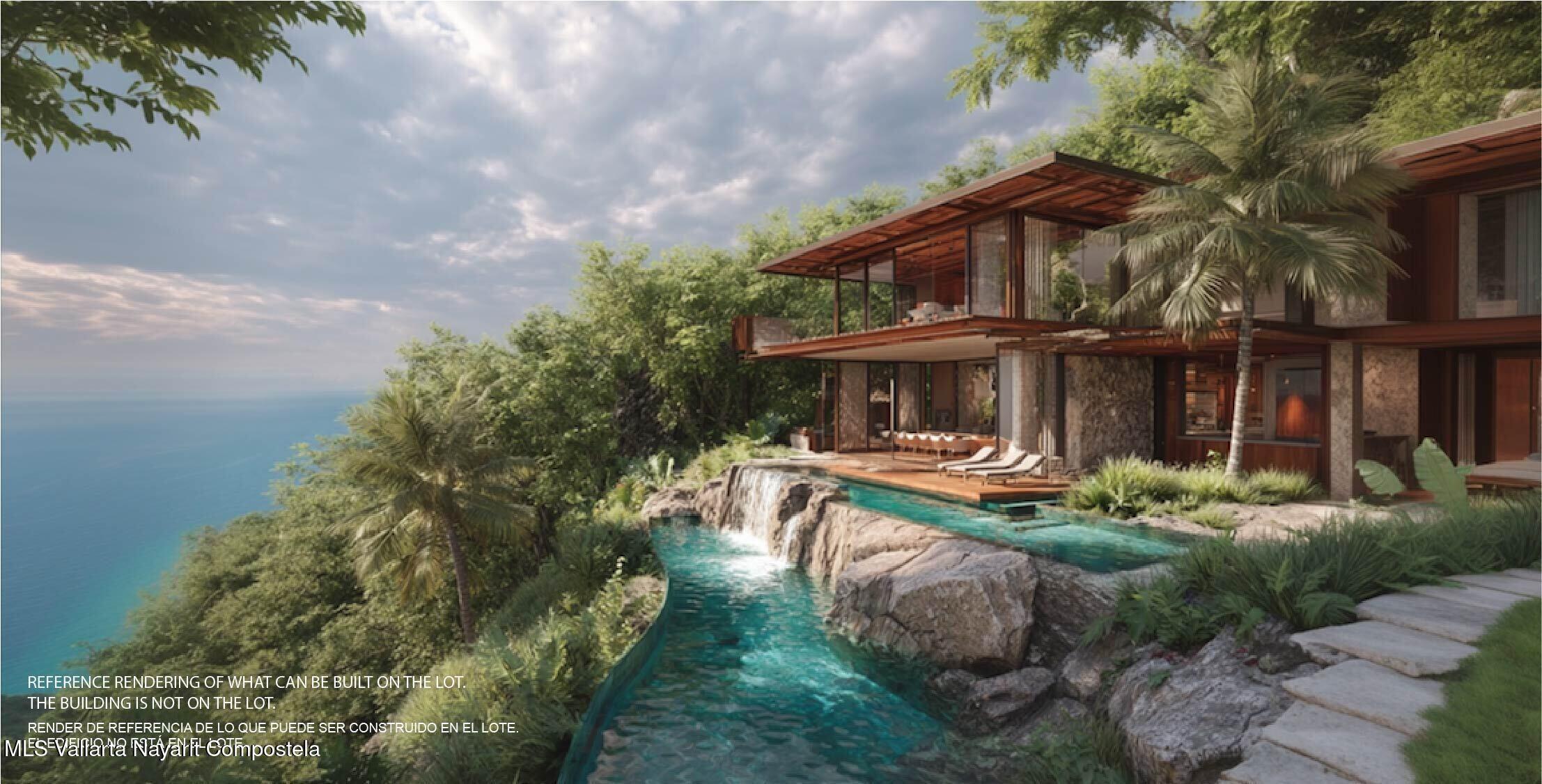 Oceanfront land for sale in San Pancho Riviera Nayarit with panoramic Pacific Ocean views