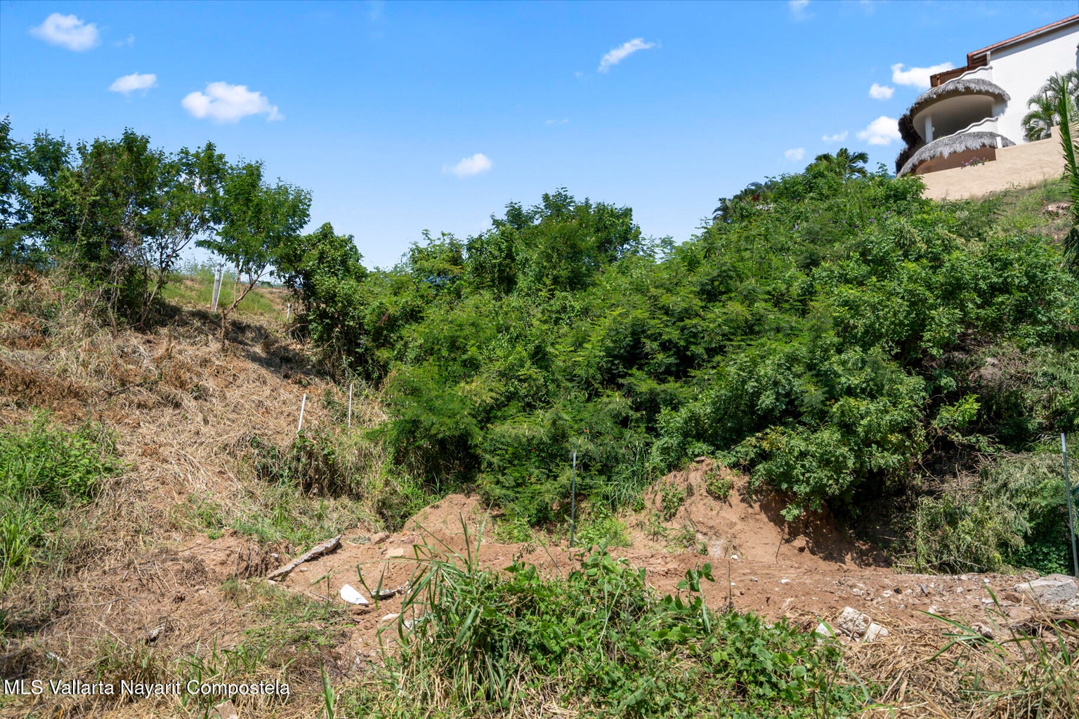 Terraced hillside lot with jungle and town views on the north side of Sayulita, Riviera Nayarit