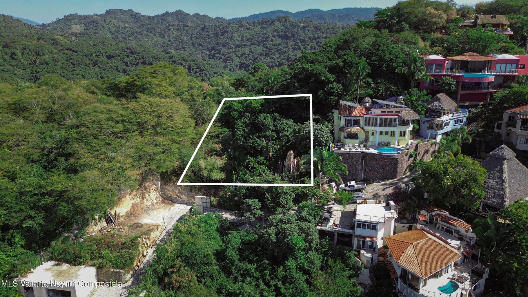 Ocean view lot for sale in Sayulita Riviera Nayarit