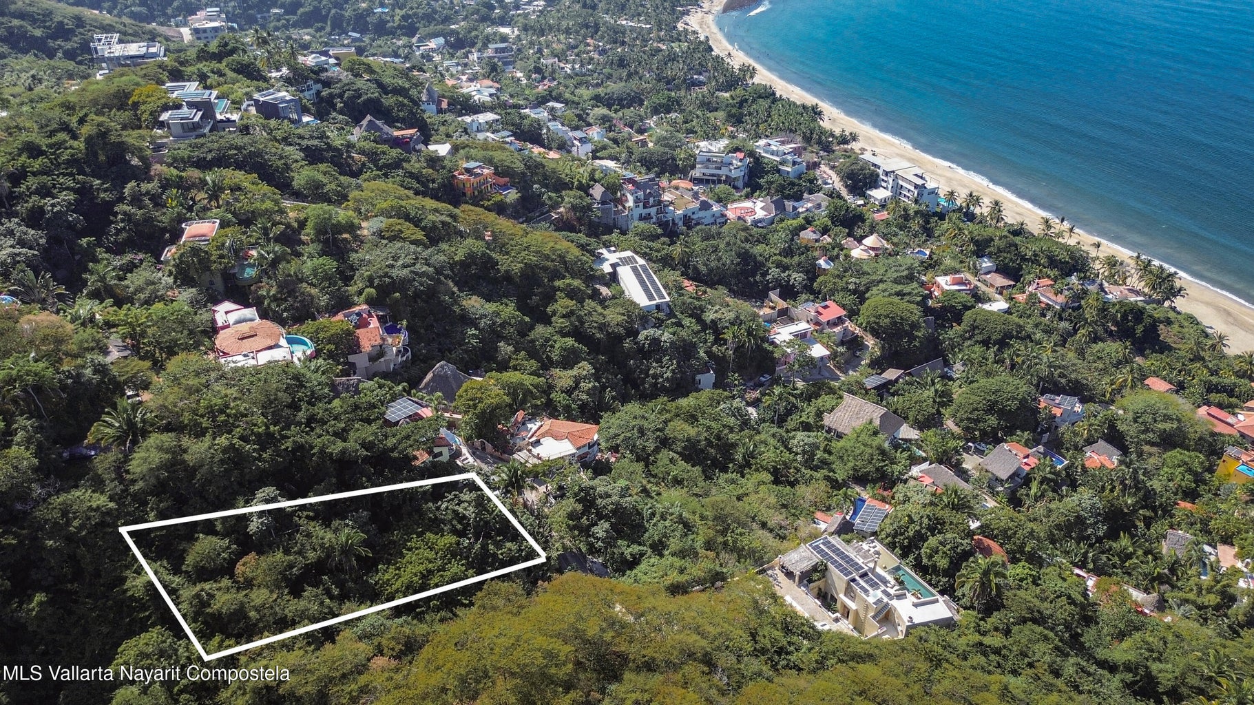 Ocean view lot for sale in Sayulita Riviera Nayarit