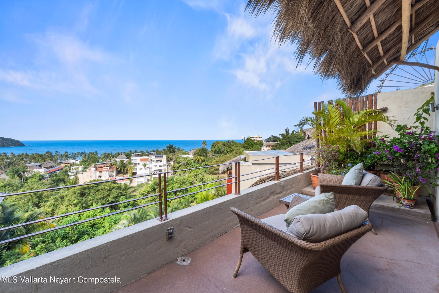 Villa Encanto 16 Ocean view home in Sayulita North End with tropical architecture and multiple terraces.