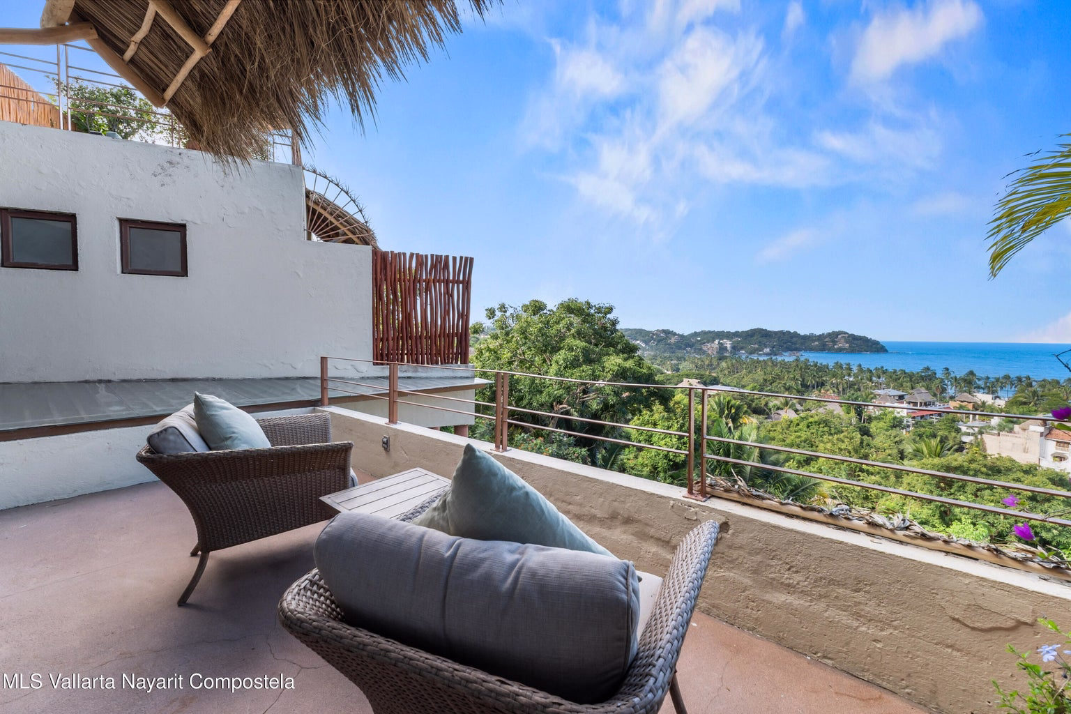 Villa Encanto 17 Ocean view home in Sayulita North End with tropical architecture and multiple terraces.