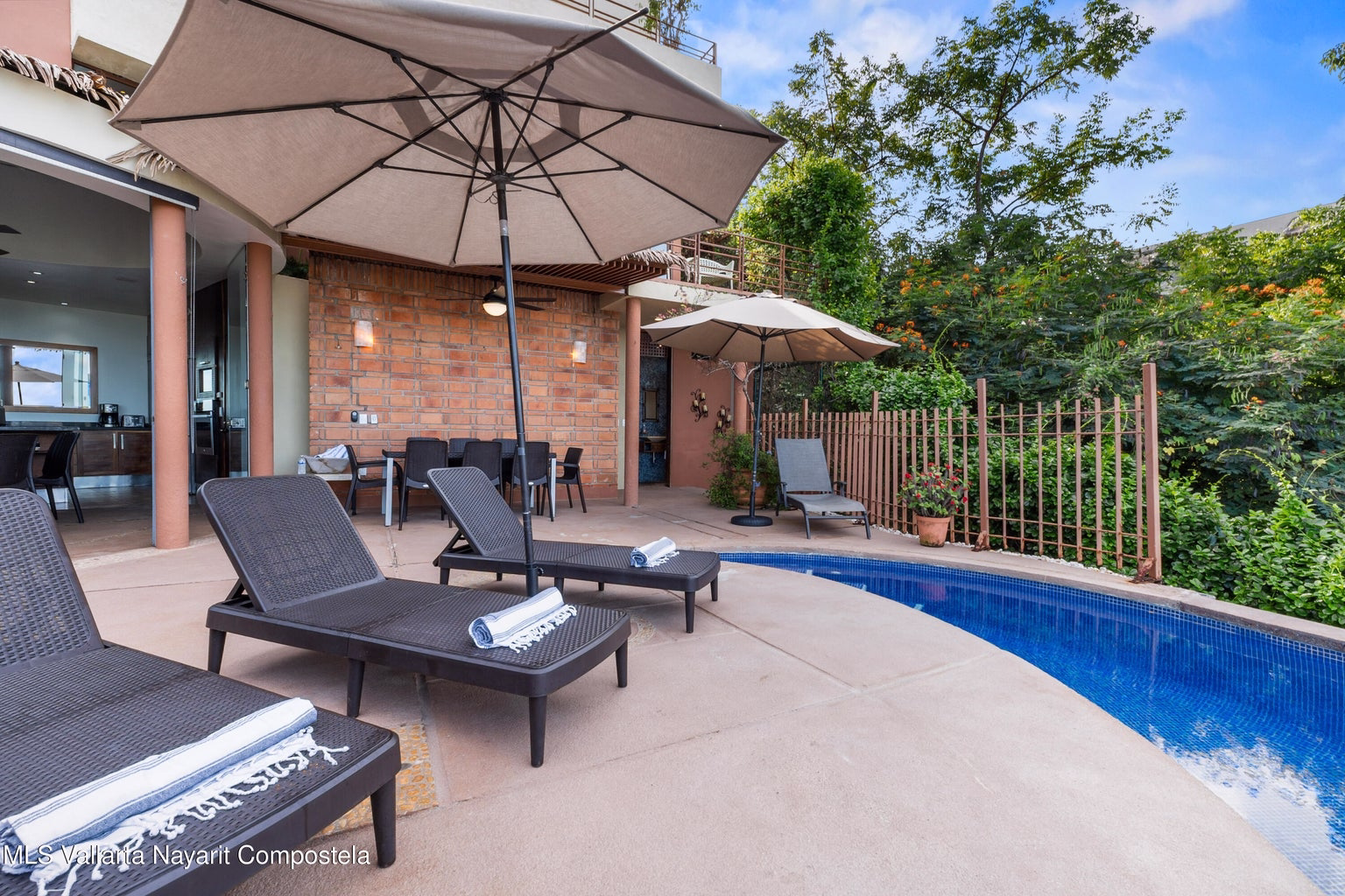Villa Encanto 47 Ocean view home in Sayulita North End with tropical architecture and multiple terraces.