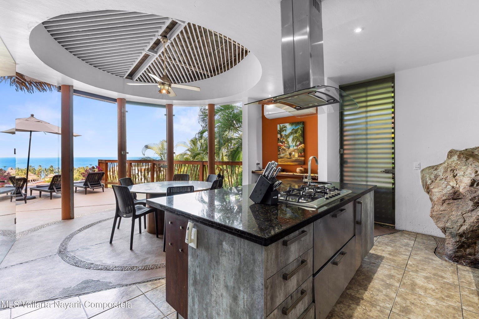 Villa Encanto 48 Ocean view home in Sayulita North End with tropical architecture and multiple terraces.