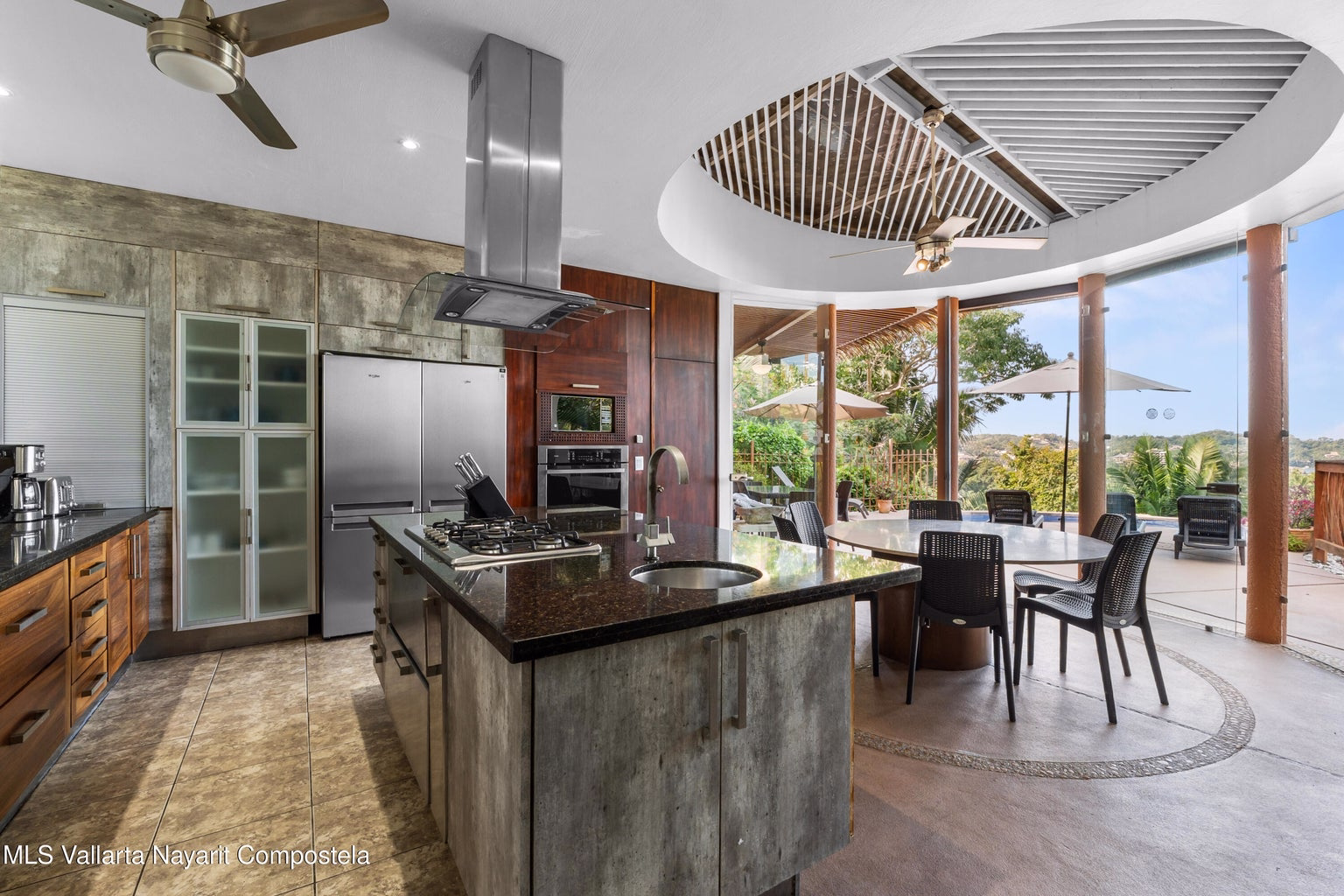 Villa Encanto 49 Ocean view home in Sayulita North End with tropical architecture and multiple terraces.
