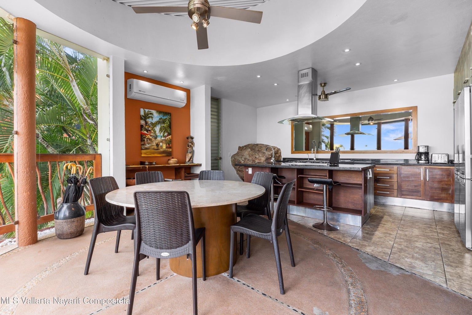 Villa Encanto 52 Ocean view home in Sayulita North End with tropical architecture and multiple terraces.