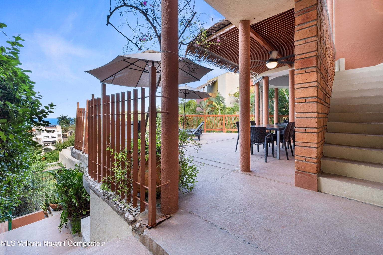 Villa Encanto 56 Ocean view home in Sayulita North End with tropical architecture and multiple terraces.