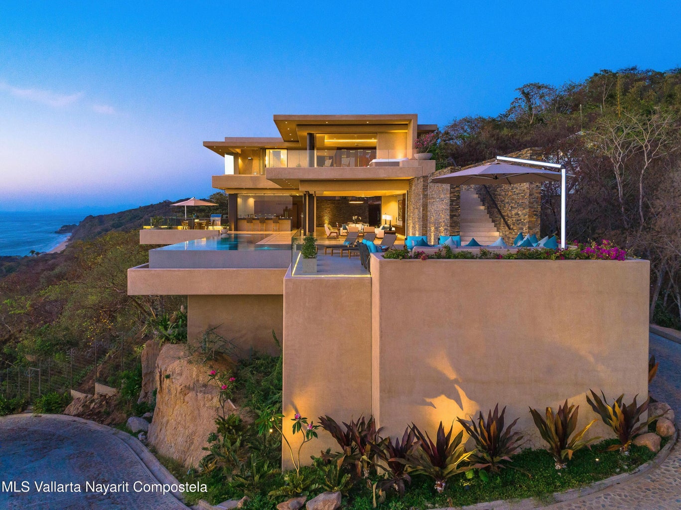 Luxury ocean view estate in Sayulita Riviera Nayarit