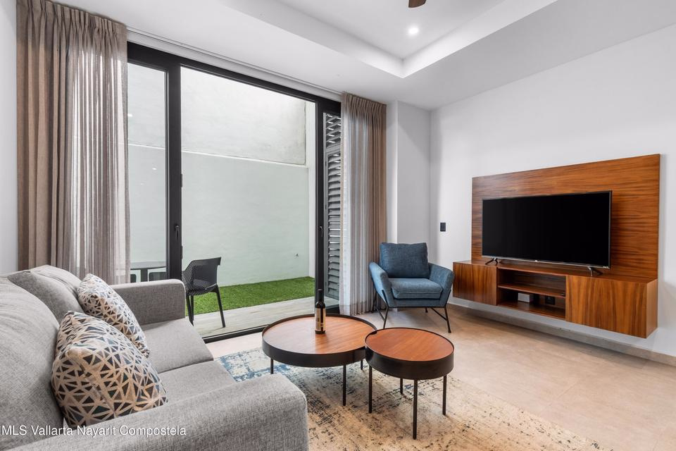 Modern apartment for sale in Fluvial Vallarta, Puerto Vallarta.