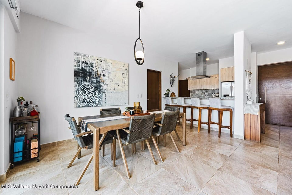 Fully equipped kitchen at Condo Lunita, Sayulita