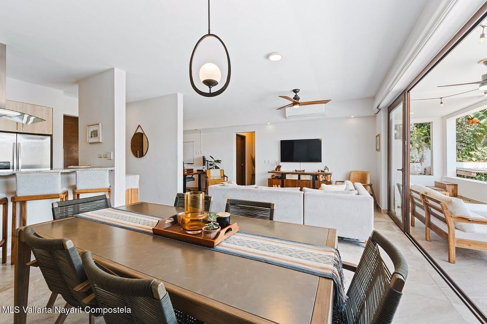 Fully equipped kitchen at Condo Lunita, Sayulita
