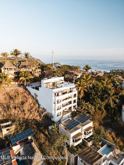 Fully equipped kitchen at Condo Lunita, Sayulita