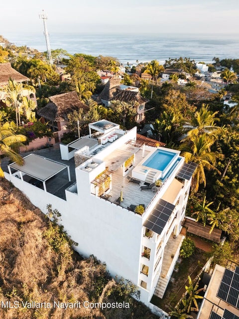 Fully equipped kitchen at Condo Lunita, Sayulita