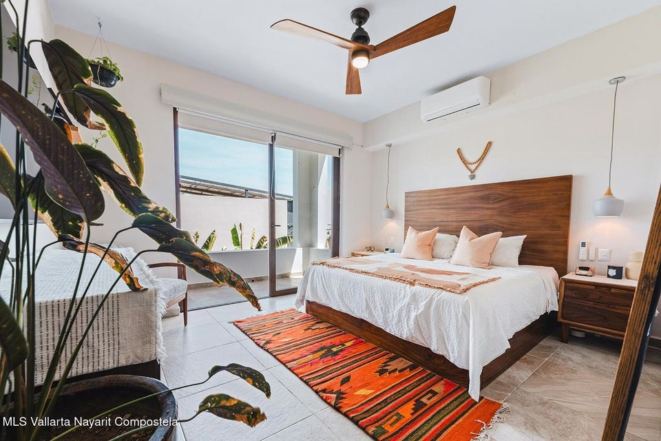 Fully equipped kitchen at Condo Lunita, Sayulita