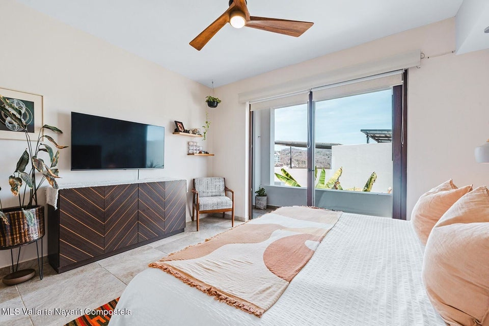 Fully equipped kitchen at Condo Lunita, Sayulita
