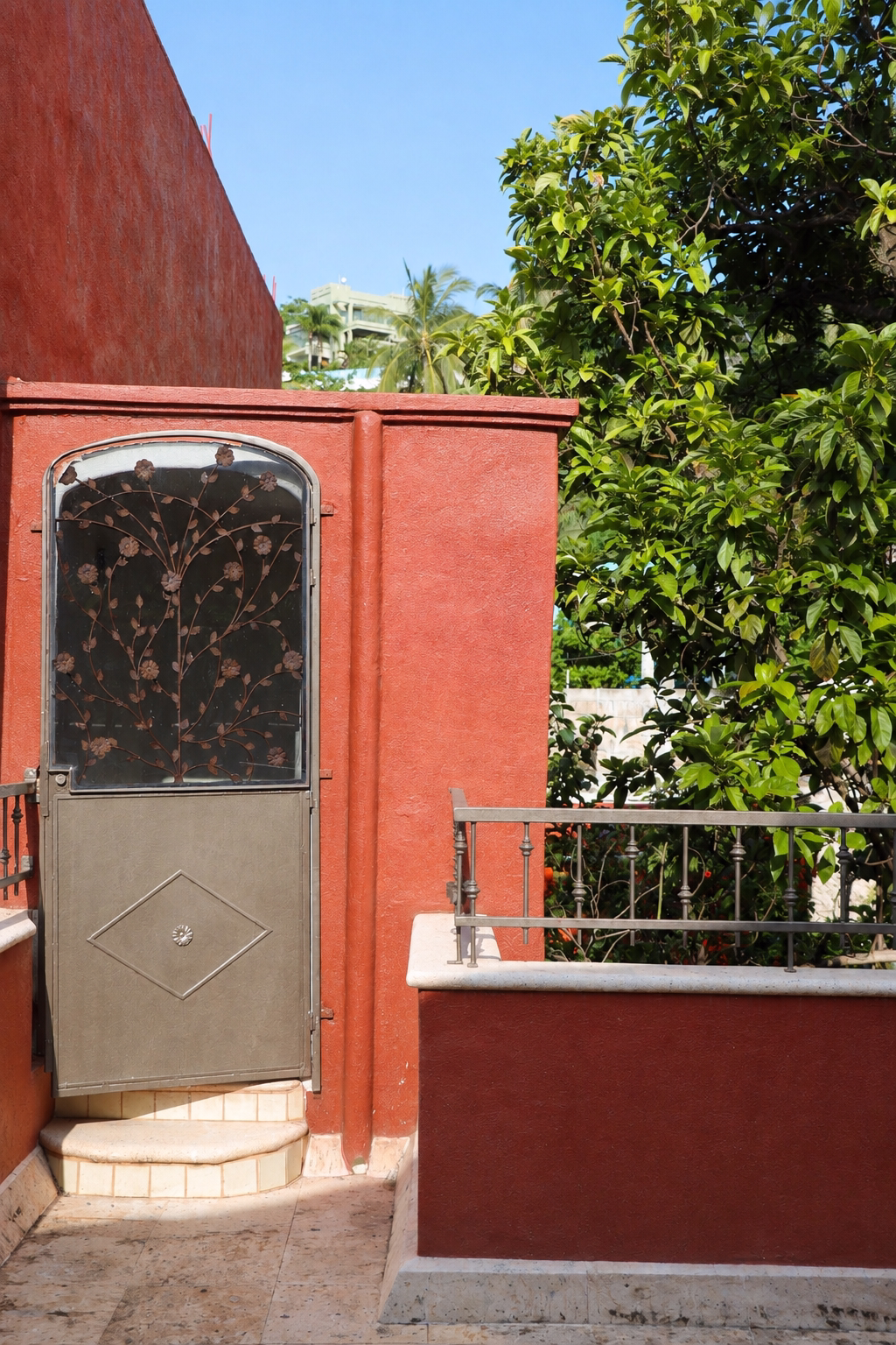 Rooftop palapa with views of Sayulita