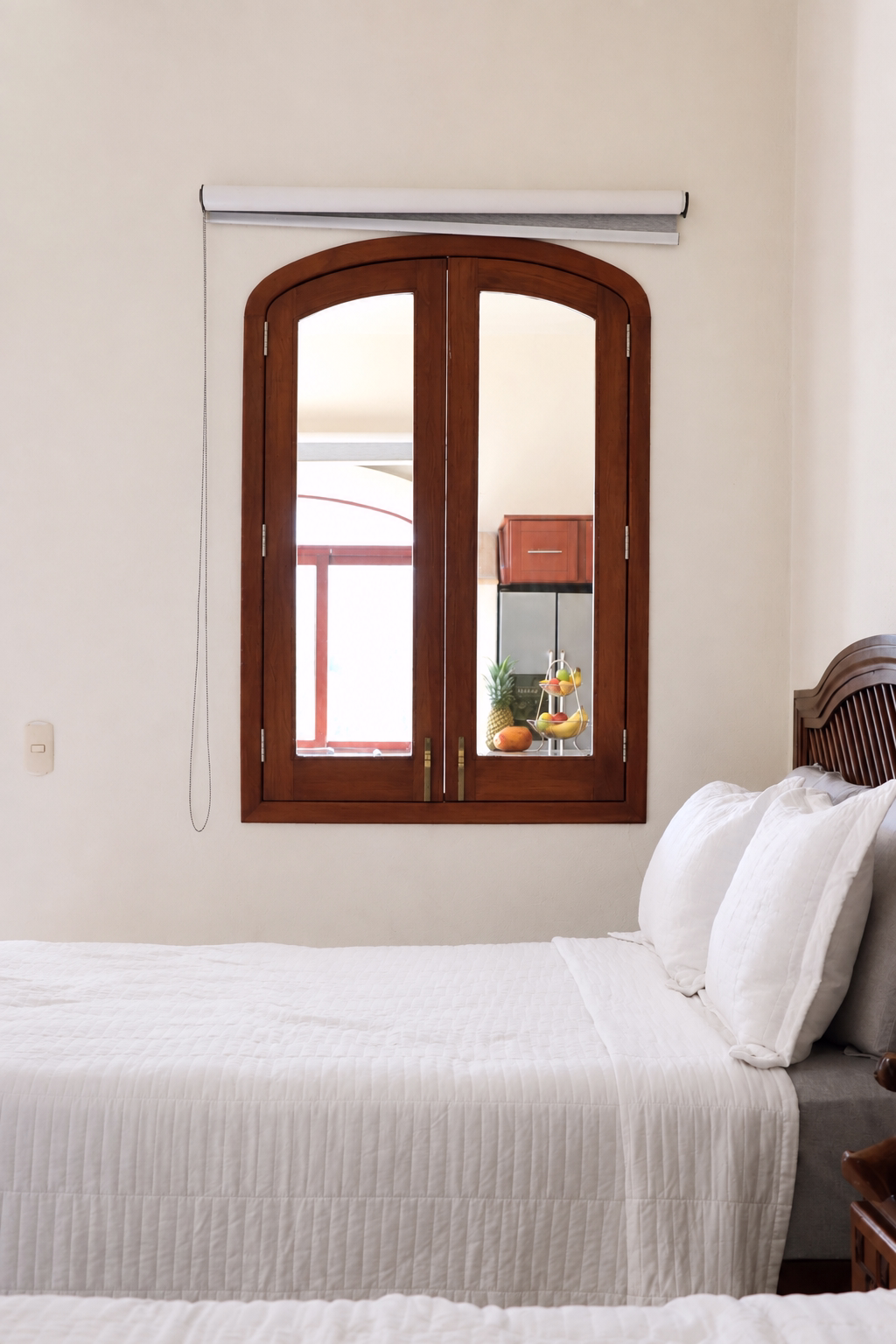 Bedroom with two queen beds at Casa Nichos